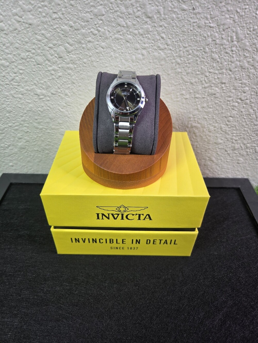 Invicta Celestial Women’s 32mm Black Metal Quartz Watch Model 70428